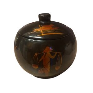 *3 for $30* Miniature Asian Style Trinket Jar